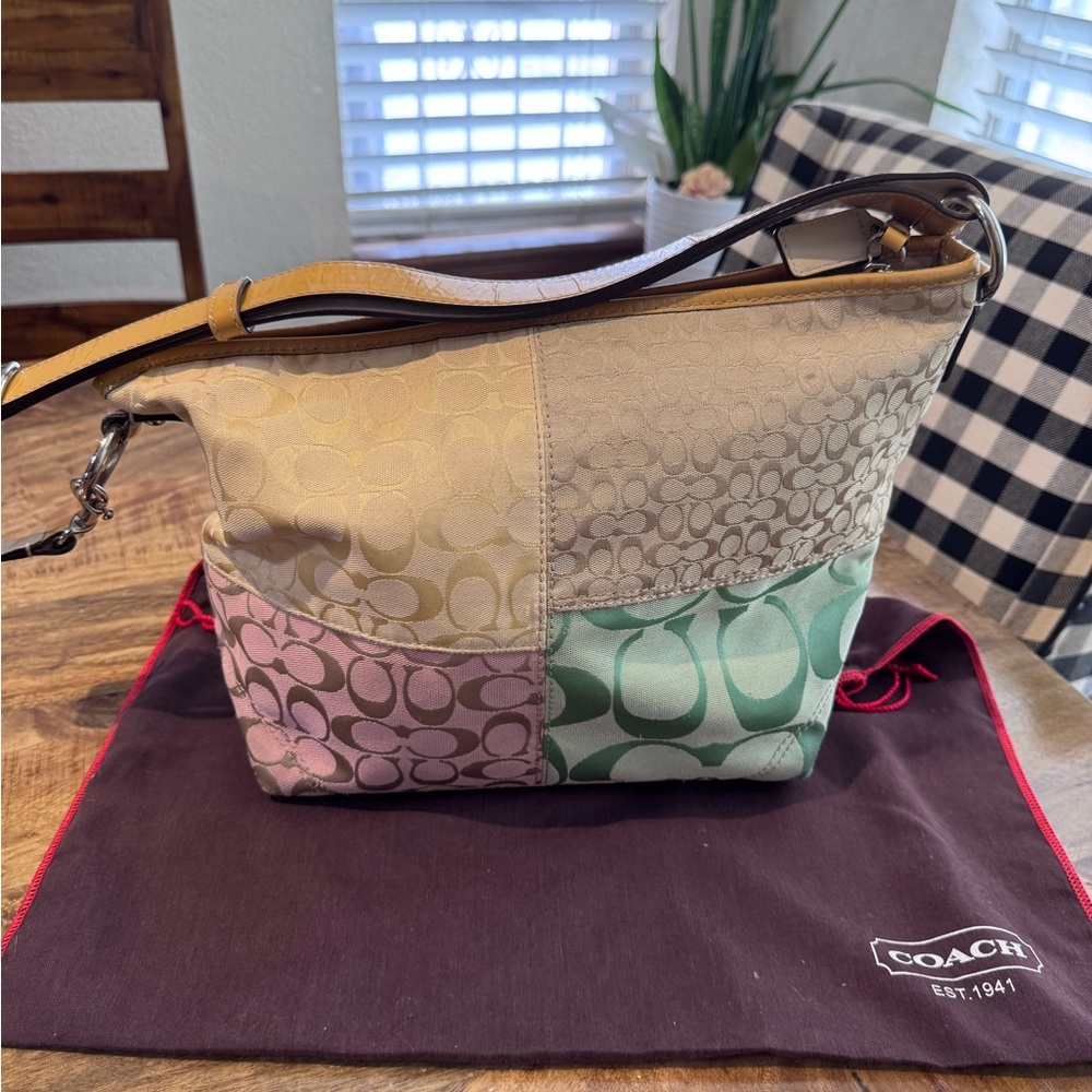 Coach Multicolor Patchwork Women's Bag